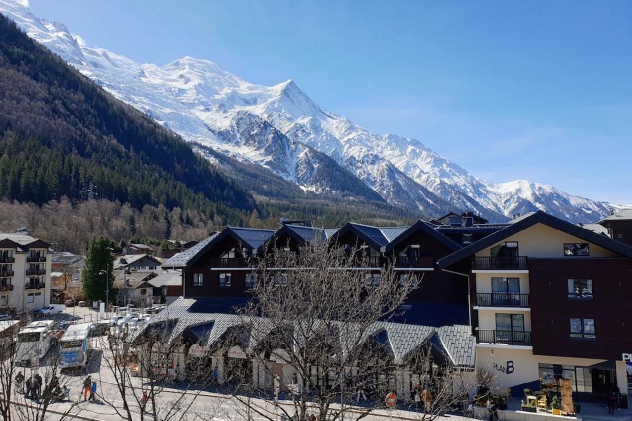 シャモニーHypercenter 27 M With Balcony Mont Blanc Viewアパートメント エクステリア 写真